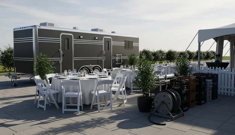 Luxury Restroom Trailer Rentals Denver CO